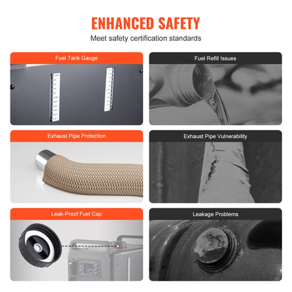 Dieselluftvärmare Dieselvärmare 12V/24V 8KW Bluetooth APP Styrfordon