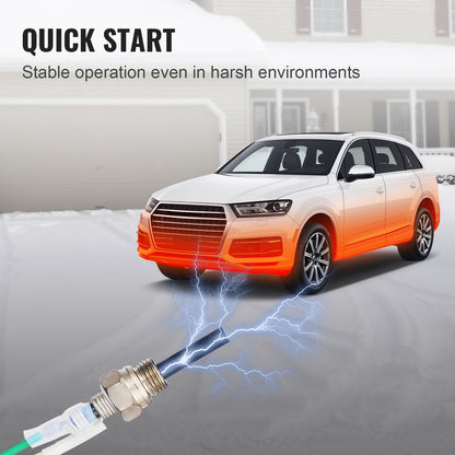 Dieselvärmare Glödstiftssats, Keramisk Glödstift Reparationssats, Air Diesel Parkeringsvärmare del med demonteringsbeslag, Diesel Värmare Rebuild Kit för 2KW/5KW/8KW Dieselvärmarebyte