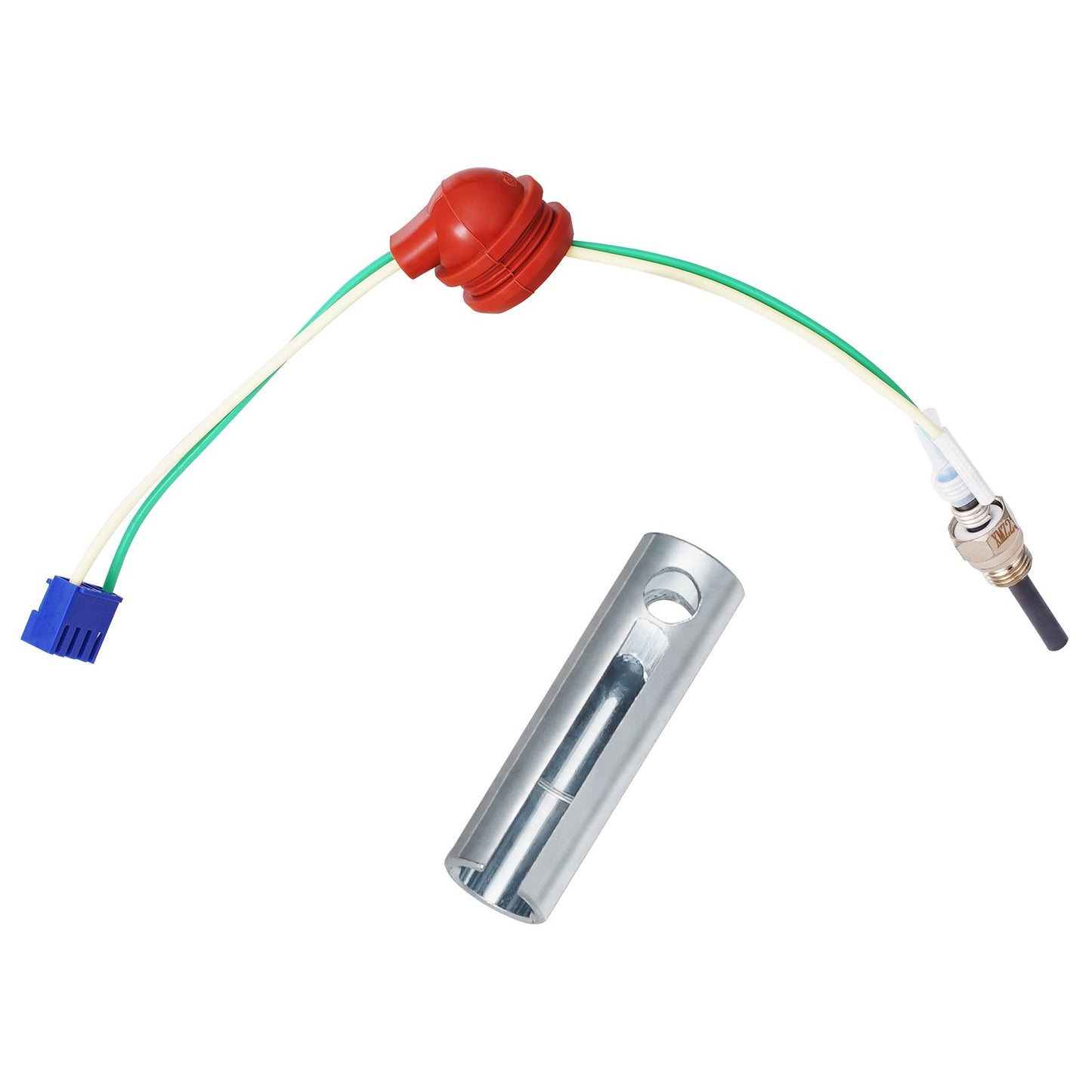 Dieselvärmare Glödstiftssats, Keramisk Glödstift Reparationssats, Air Diesel Parkeringsvärmare del med demonteringsbeslag, Diesel Värmare Rebuild Kit för 2KW/5KW/8KW Dieselvärmarebyte