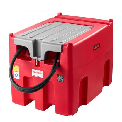 Bärbar Dieselbränsletank 116 Gallon Bensintank 12V Transferpump 10GPM