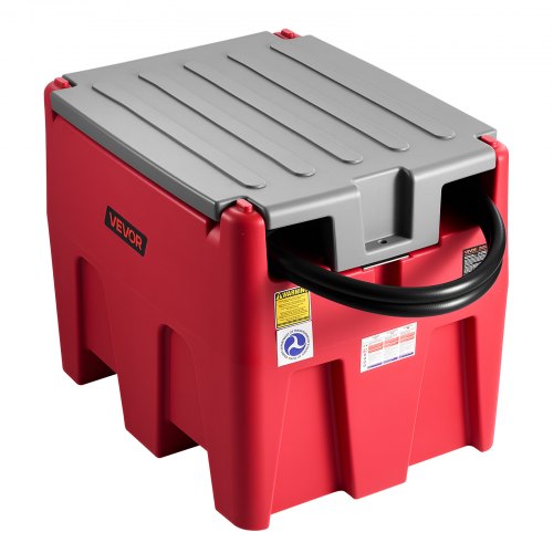 Bärbar Dieselbränsletank 58 Gallon Bensintank 12V Transferpump 10GPM