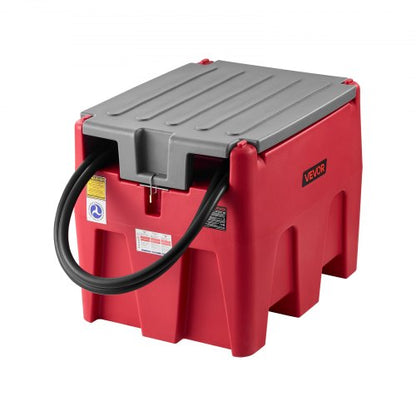 Bärbar Dieselbränsletank 58 Gallon Bensintank 12V Transferpump 10GPM