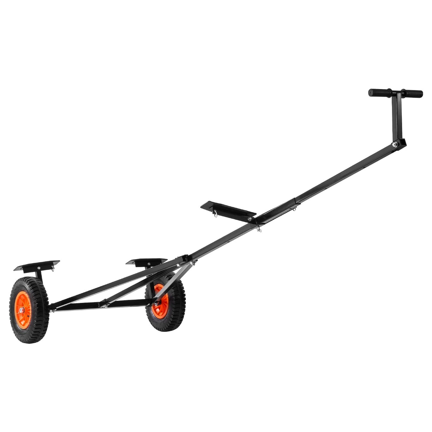 420lbs Boat Trailer Dolly Mover Adjustable Length with 15.7 Inch Pneumatic Tires