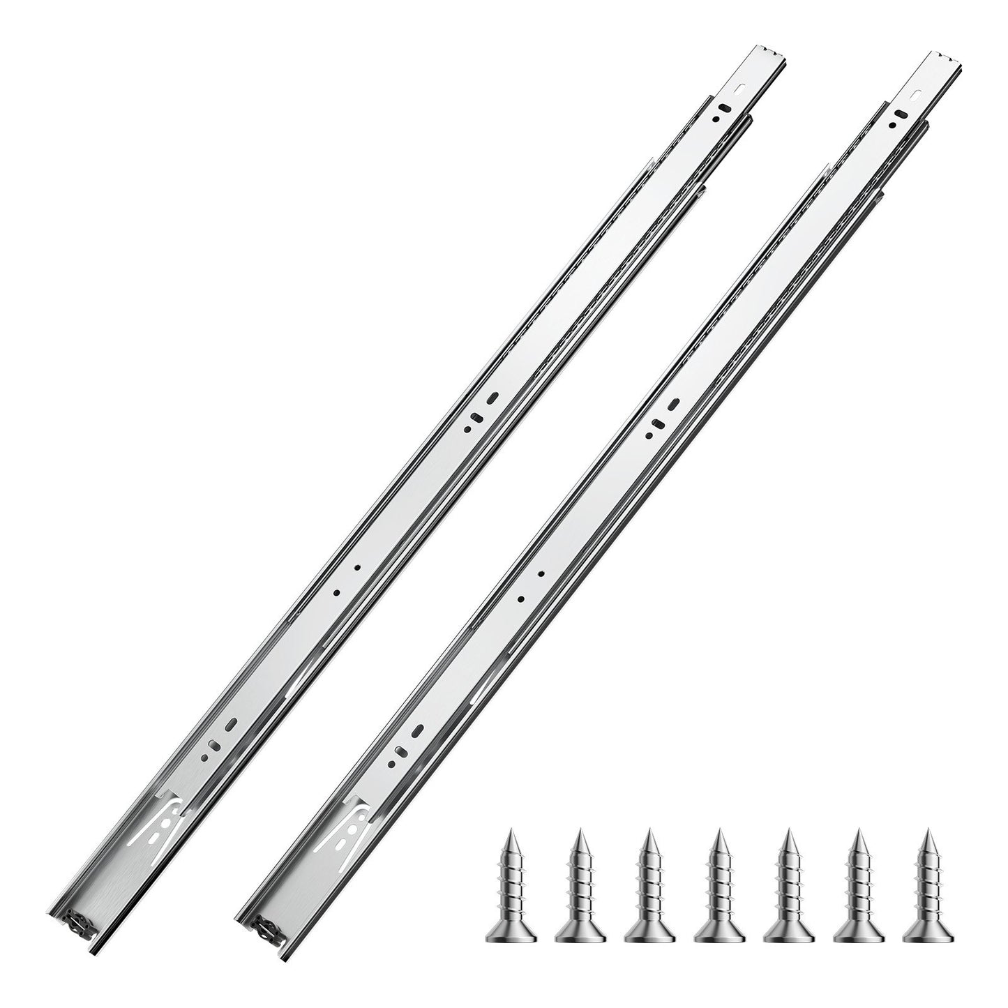 Drawer Cabinet Sliding Side Mount 24 Inch 10 Pairs 100 LB Load Change