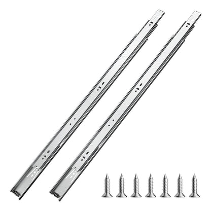 Drawer Cabinet Sliding Side Mount 24 Inch 10 Pairs 100 LB Load Change