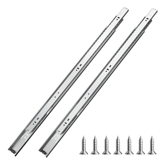 Drawer Cabinet Sliding Side Mount 24 Inch 10 Pairs 100 LB Load Change