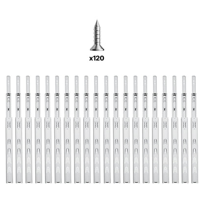 Drawer Cabinet Sliding Side Mount 20 Inch 10 Pairs 100 LB Load Change