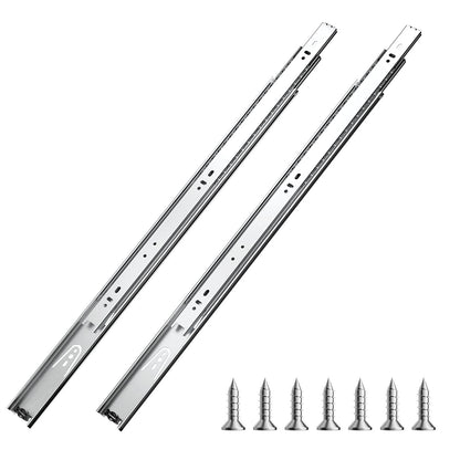 Drawer Cabinet Sliding Side Mount 22 Inch 10 Pairs 100 LB Load Change