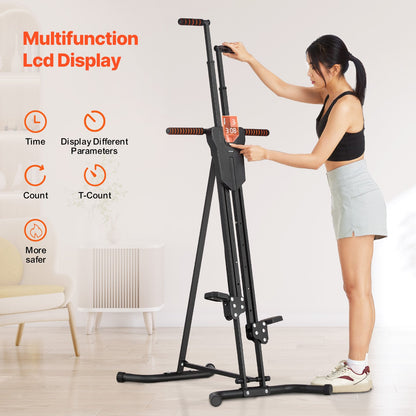 Stair Stepper Vertical Home Gym Cardio Climber Folding Workout Exercise