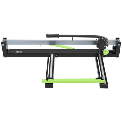 31 inch blue manual tile cutter with precise laser positioning and anti-slip rubber surface Single rail and bracket Suitable for porcelain and ceramic floor tiles
