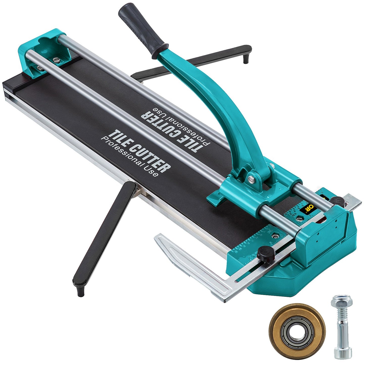 31 Zoll/800 mm Fliesenschneider, Doppelschienen und Halterungen, manueller Fliesenschneider, 3/5 Zoll Abdeckung mit präzisem Laser, manueller Fliesenschneider, Präzisionsschneidwerkzeug