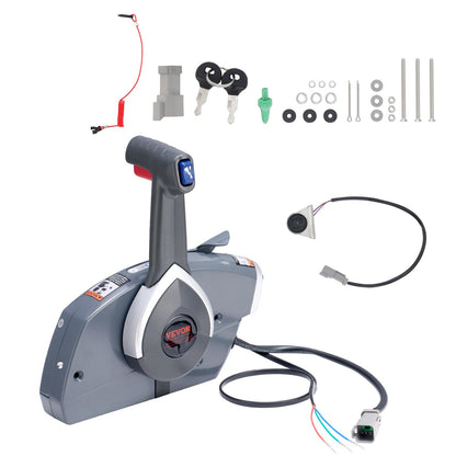 Outboard Throttle Remote Control Box Side Mount for Evinrude Johnson