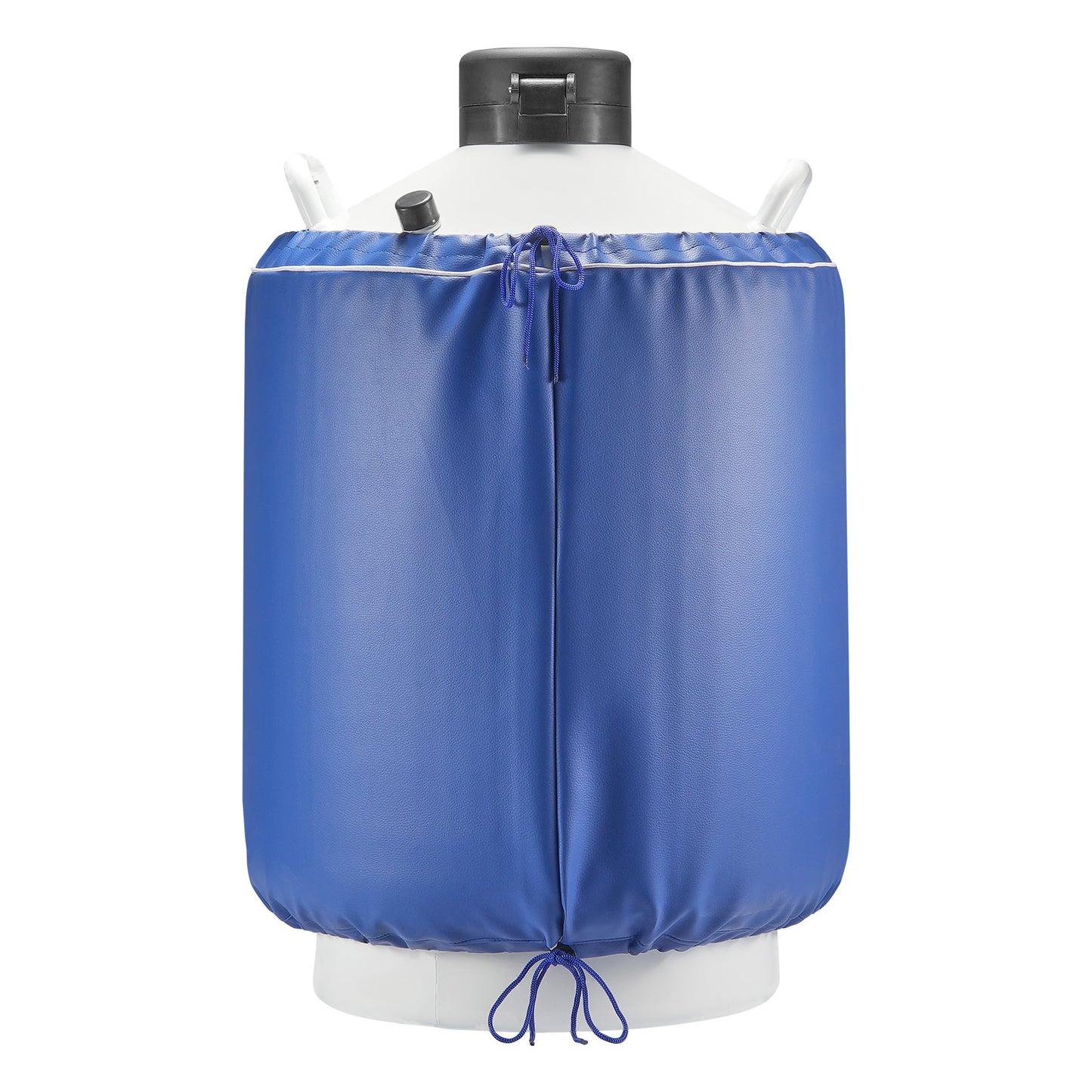 Flytande kvävetank 30 l aluminiumlegering LN2 behållare Dewar 6 kapslar