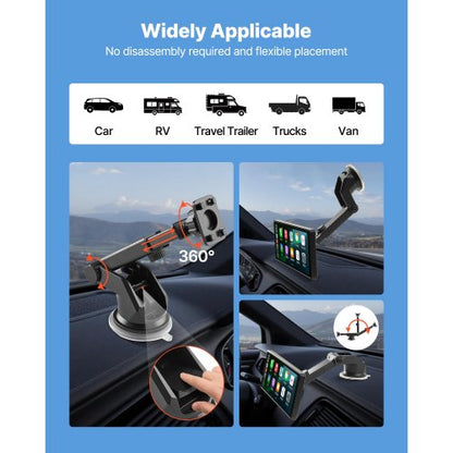 Bilstereo Radio CarPlay Pekskärm 10 tum Apple Android Auto Bluetooth