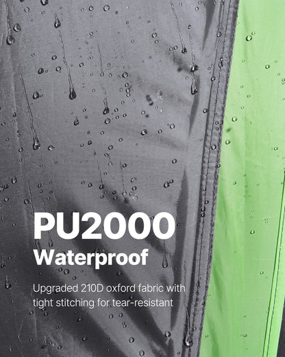 Truck Tent 5.0-5.2 Feet Waterproof PU2000 Truck Bed Camping Tent 2-3 People