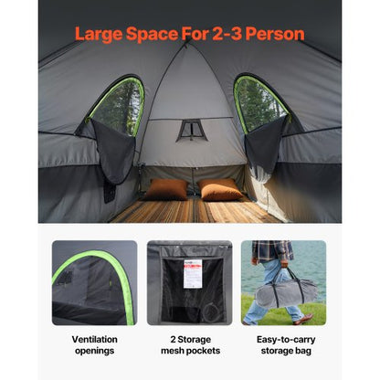 truck tent 5.5-6.0 feet Waterproof PU2000 truck bed camping tent 2-3 people