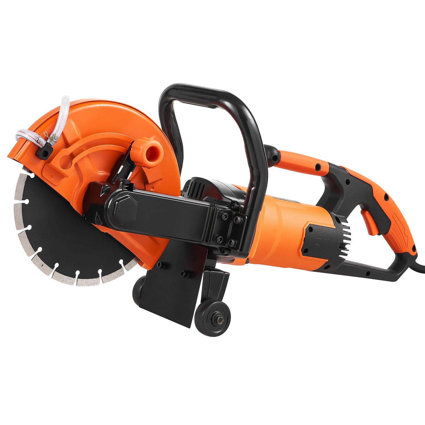 9'' elektrisk betongsåg våt/torrsåg med vattenpump och blad
