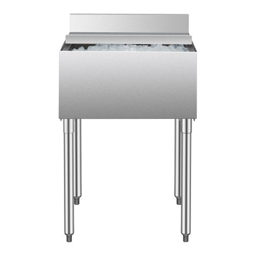 Commercial Ice Bin 61 L Underbar Ice Bin med Skjutlock Flaskhållare |  EU