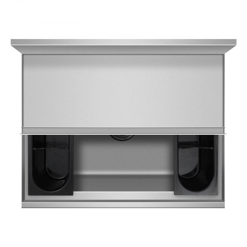 Commercial Ice Bin 61 L Underbar Ice Bin med Skjutlock Flaskhållare |  EU