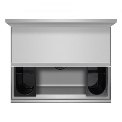 Commercial Ice Bin 61 L Underbar Ice Bin med Skjutlock Flaskhållare |  EU