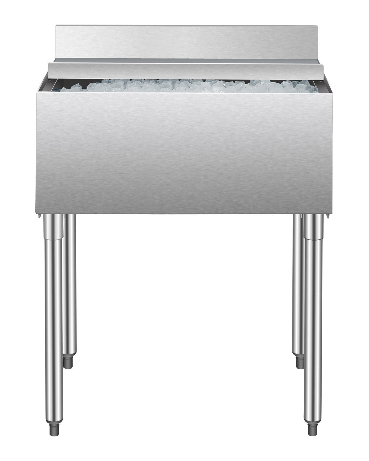 Commercial Ice Bin 78,4 L Underbar Ice Bin med skjutlock för kök