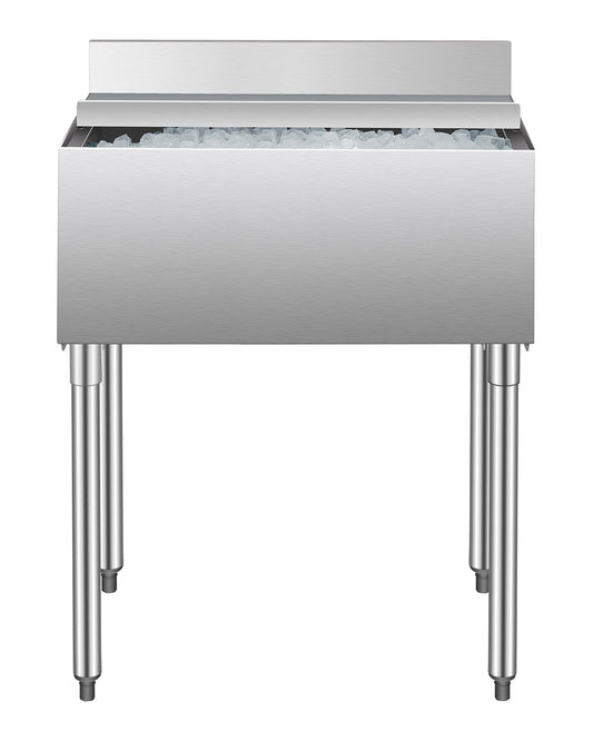 Commercial Ice Bin 78,4 L Underbar Ice Bin med skjutlock för kök