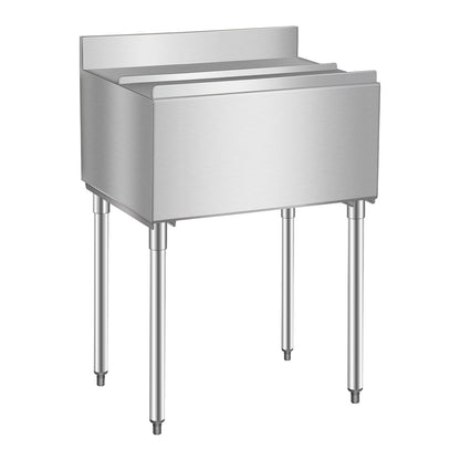 Commercial Ice Bin 78,4 L Underbar Ice Bin med skjutlock för kök