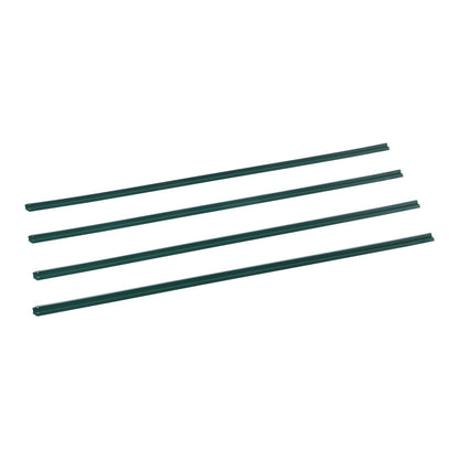 Chain Link Fence Privacy Slats Single Wall for 4' High Fence Bottom Lock