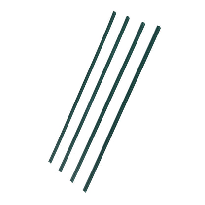 Chain Link Fence Privacy Slats Single Wall for 4' High Fence Bottom Lock