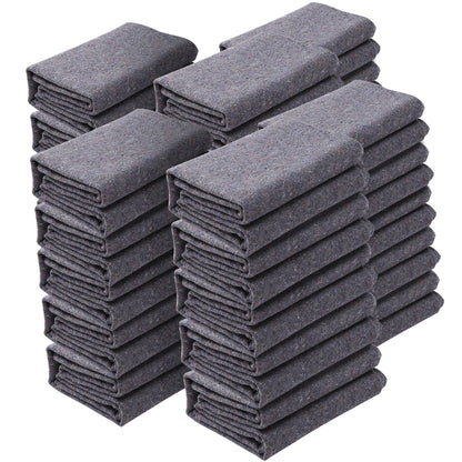 Umzugsdecken, 183,9 x 137,2 cm, Gewicht 9,5 kg/dz, 24 Packungen, professionelle Decke aus recycelter Baumwolle, große, strapazierfähige Umzugspolster, perfekt zum Schutz von Möbeln, Böden und Geräten