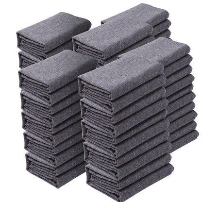 Umzugsdecken, 183,9 x 137,2 cm, Gewicht 9,5 kg/dz, 24 Packungen, professionelle Decke aus recycelter Baumwolle, große, strapazierfähige Umzugspolster, perfekt zum Schutz von Möbeln, Böden und Geräten