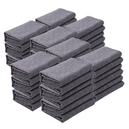 Umzugsdecken, 183,9 x 137,2 cm, Gewicht 9,5 kg/dz, 24 Packungen, professionelle Decke aus recycelter Baumwolle, große, strapazierfähige Umzugspolster, perfekt zum Schutz von Möbeln, Böden und Geräten