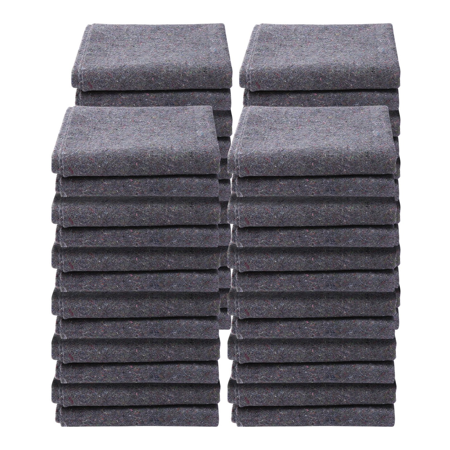 Umzugsdecken, 183,9 x 137,2 cm, Gewicht 9,5 kg/dz, 24 Packungen, professionelle Decke aus recycelter Baumwolle, große, strapazierfähige Umzugspolster, perfekt zum Schutz von Möbeln, Böden und Geräten