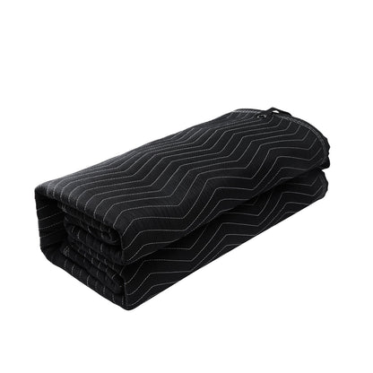 Soundproofing Blanket, 96" x 80", Extra Large Studio Soundproof Blanket with Grommets, Light Blocker for Doors Acoustic Noise Blocking Blanket Studio Sound Absorbing Sheet, Black