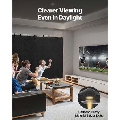 ljuddämpande filtar, ljudisolerade gardiner med 2032 x 1219 mm, ljudisolerad filt med öljetter, studiofilt med öljetter, för fönster, dörr, ljusblockerare, musikinspelning, svart |  EU