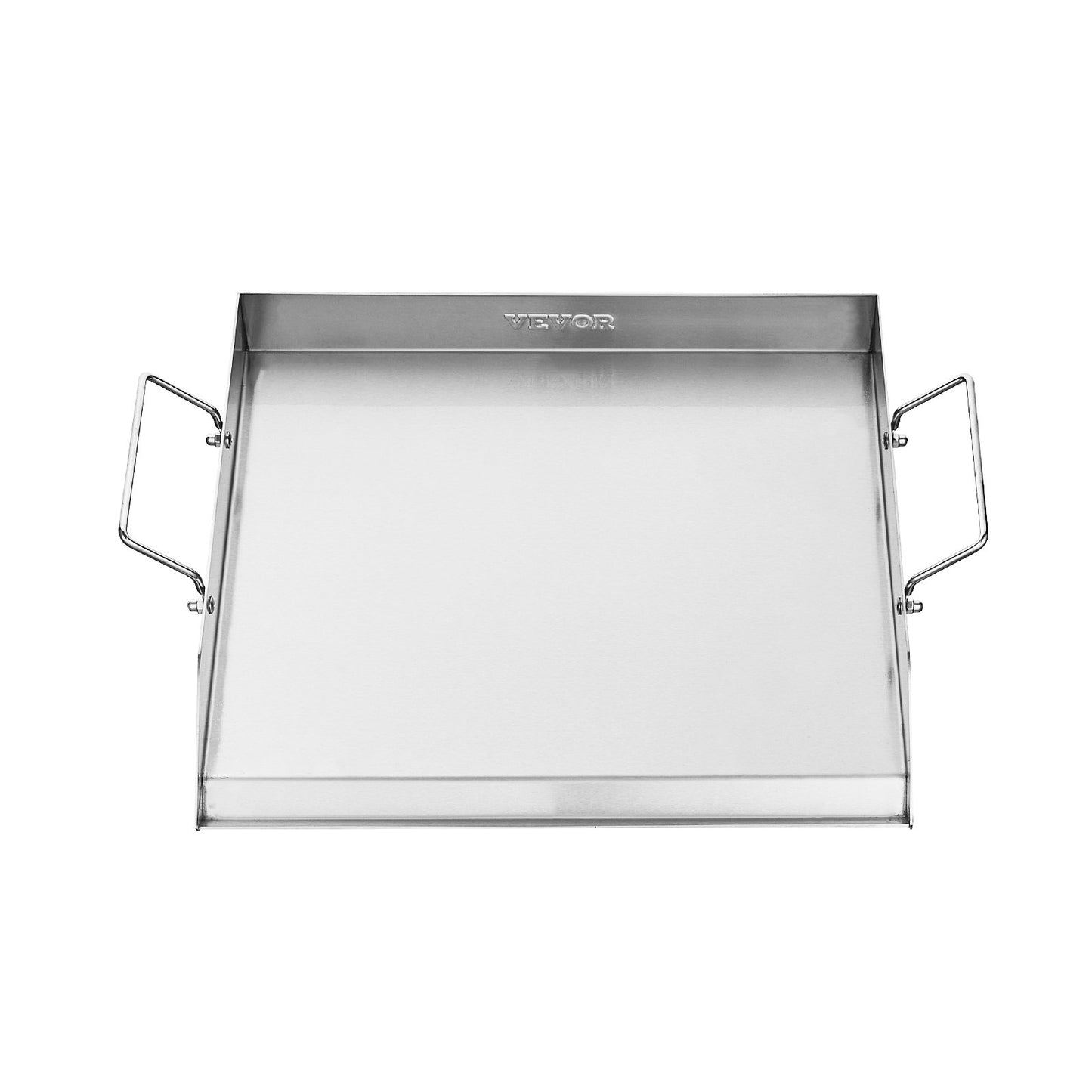 18x16 in Flat Stainless Steel Barbecue Grill Universal BBQ Grill Pan Kitchenware
