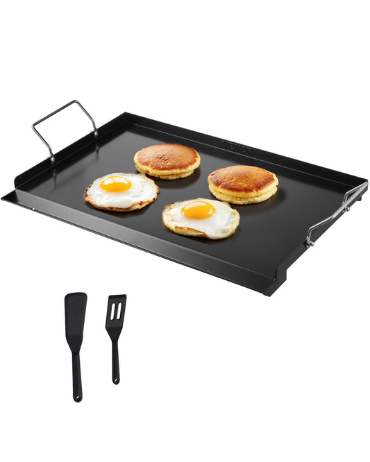 24x16 i Flat Top Griddle Carbon Steel Universal BBQ Grill Pan Köksredskap