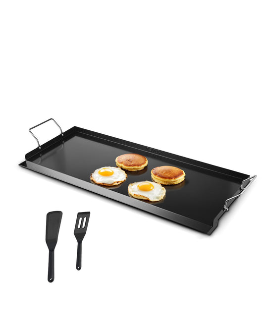 32x14 in Flat Top Griddle Carbon Steel Universal BBQ Grill Pan Cookware