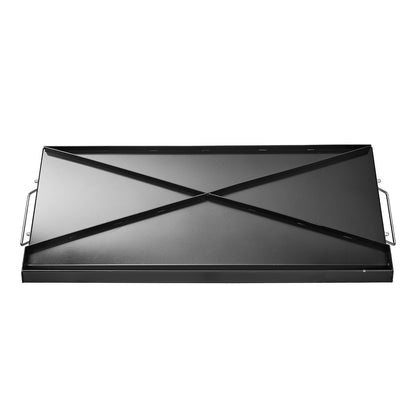 32x14 in Flat Top Griddle Carbon Steel Universal BBQ Grill Pan Cookware