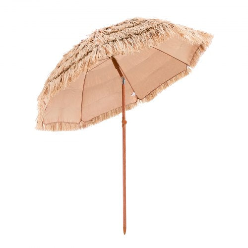 Tiki-parasoll Halmtaksparasoll 1,8 m Poolside-parasoll för uteplatser