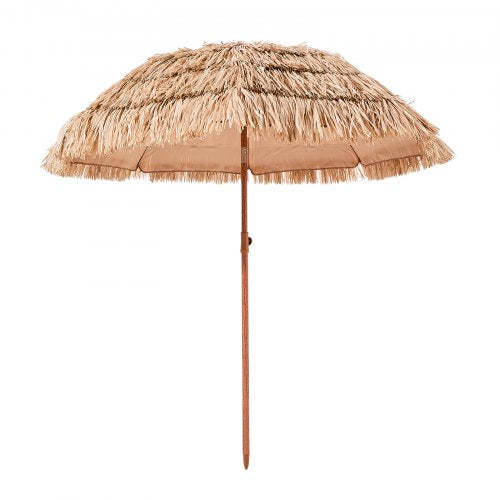 Tiki-parasoll Halmtaksparasoll 1,8 m Poolside-parasoll för uteplatser