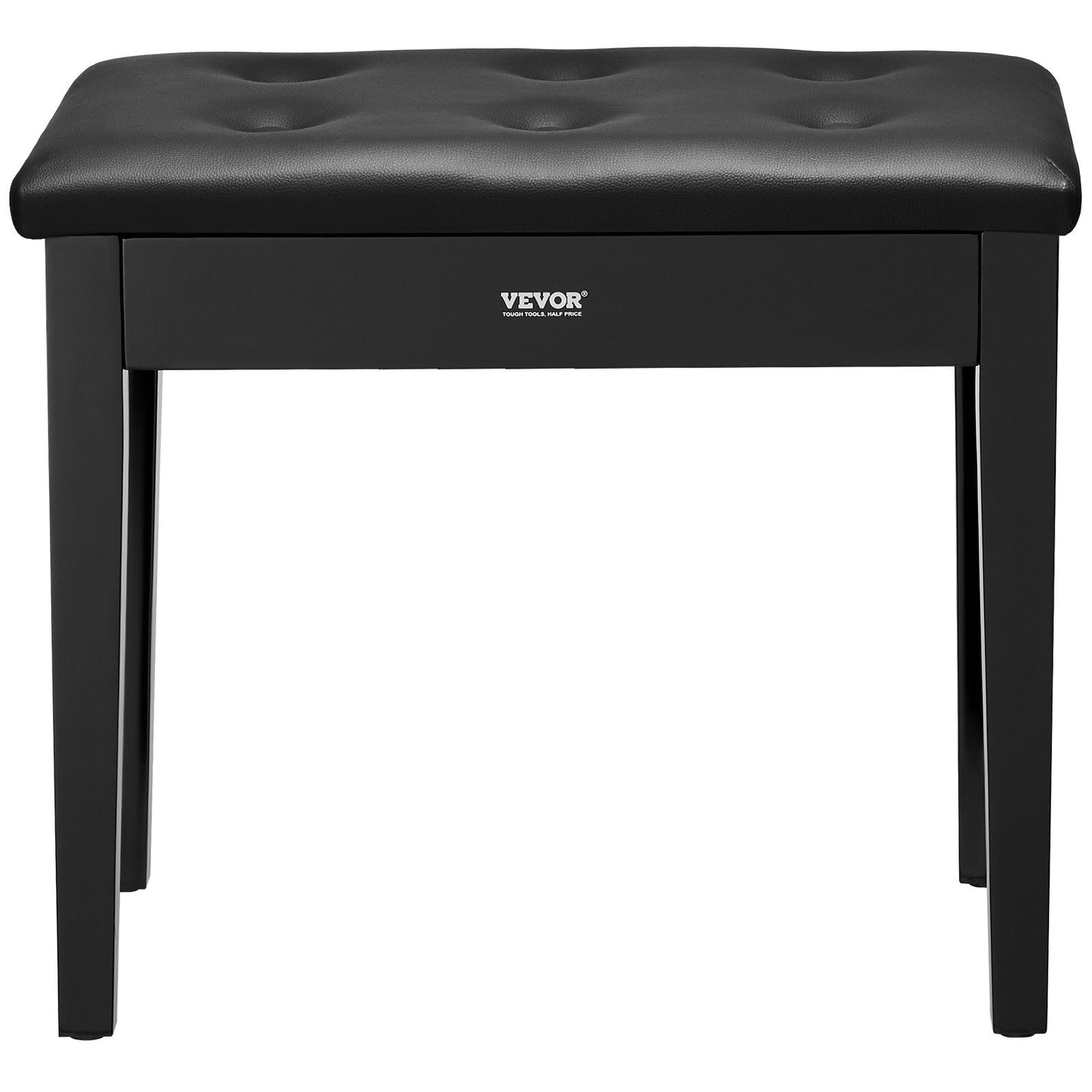 Piano Keyboard Bänk Förvaring Vadderad sits Trä Vanity Bokhylla Pall