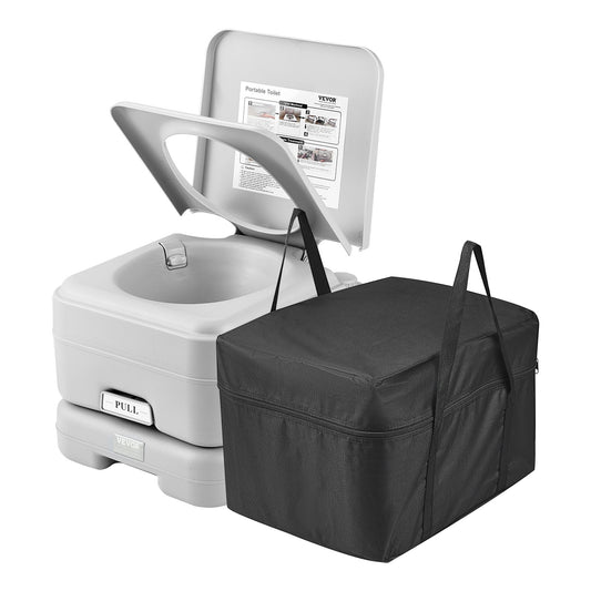Portable Toilet Flush Travel Camping 3,2 Gal Commode Potta Utomhus Inomhus