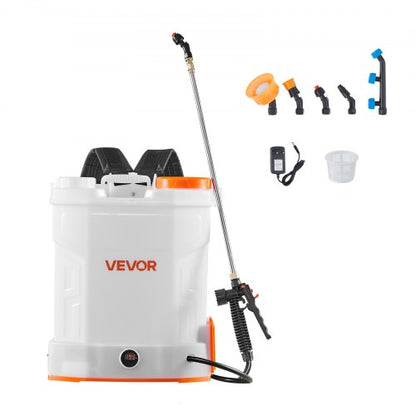 3,2 gallon batteridriven ryggspruta 0-90 PSI 2 timmars drifttid för gräsmatta