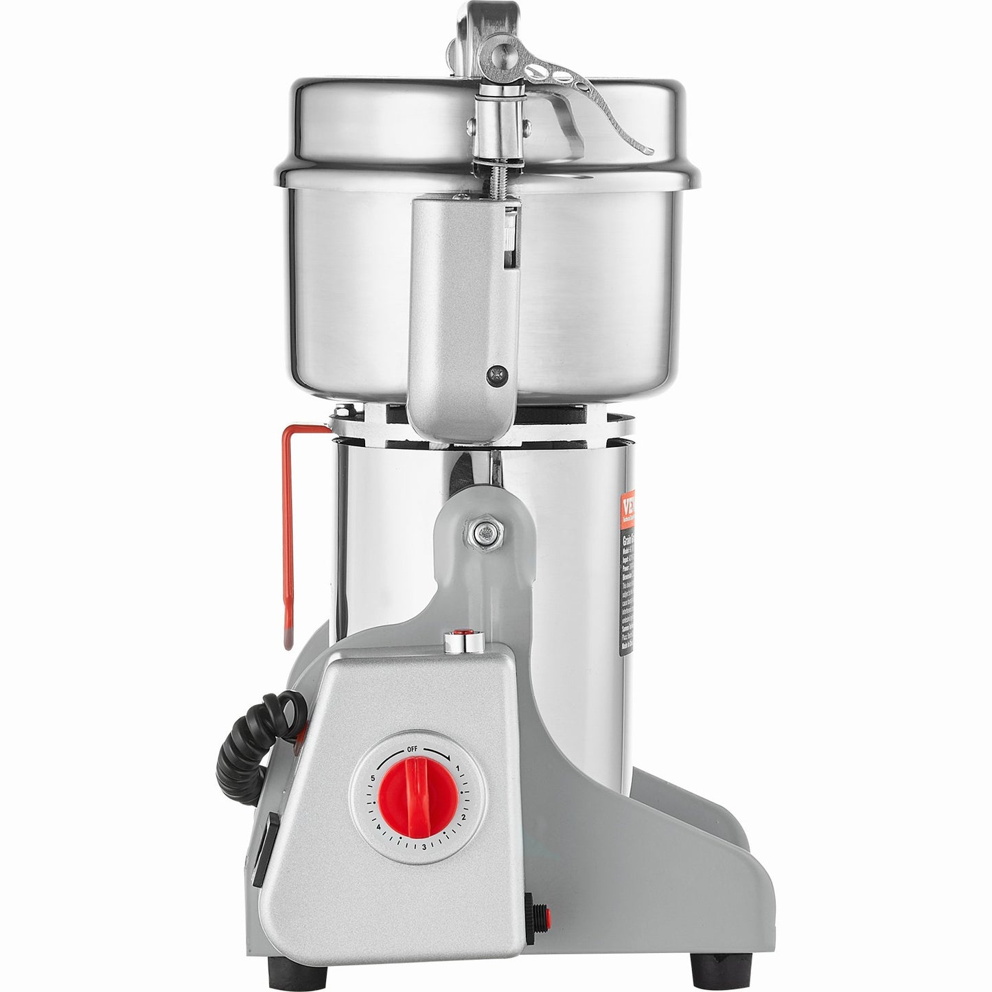 500g Commercial Spice Grinder Electric Grain Grinder High Speed Grinder