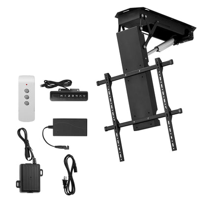 Motorized Ceiling TV Mount Electric Flip Down TV Mount för 32-70 in skärm