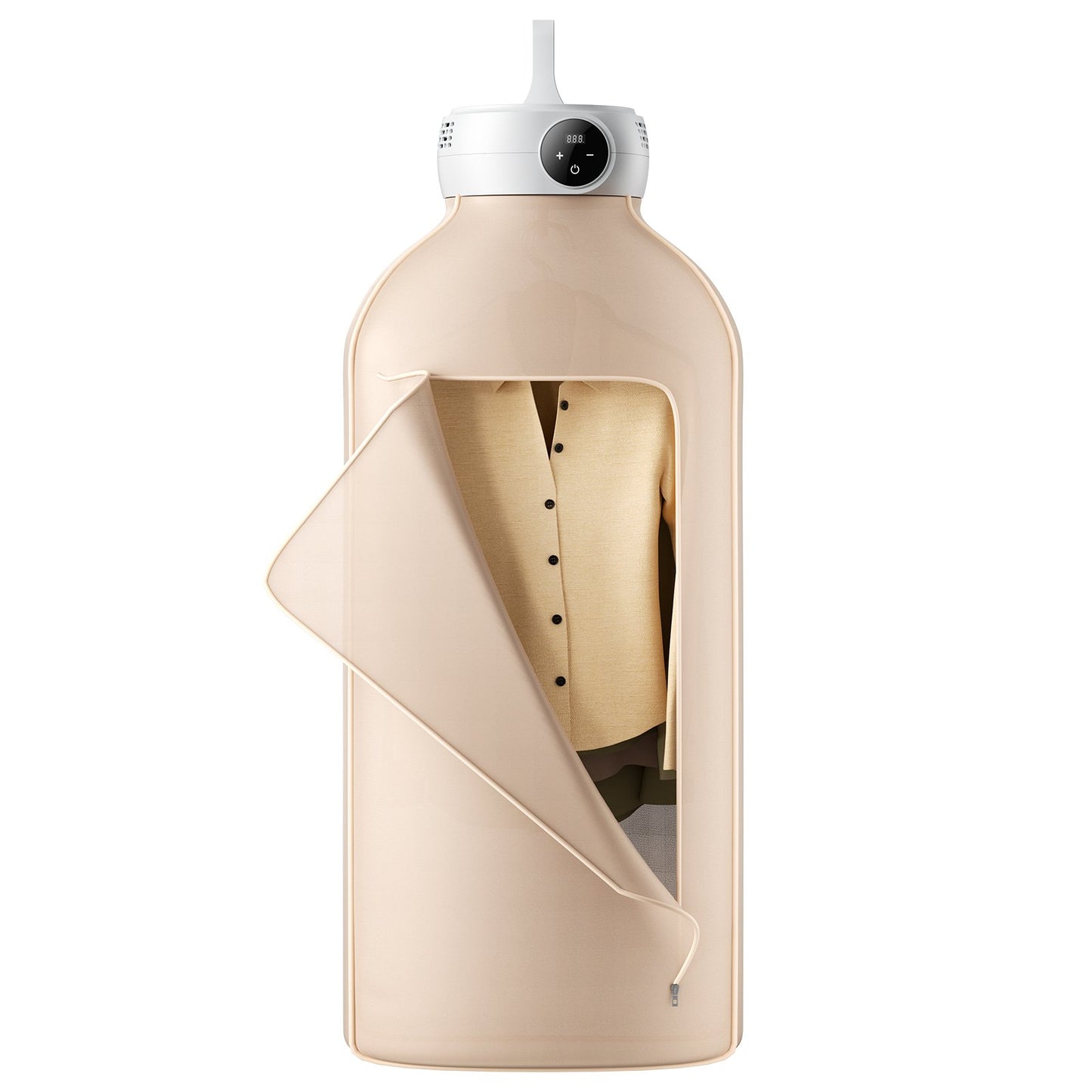 Portable Clothes Dryer PTC Heating &amp; LED Display Drying Bag 5-H Timer 600W