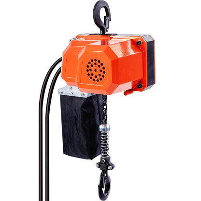 Elektrisk kedjetelfer Enfas krantelfer 330 lbs Last 10 fot lyft