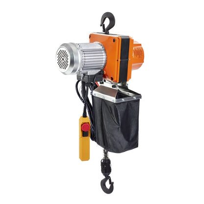 Electric Chain Hoist Single Phase Crane Hoist 2200 lbs Load 10 Feet Lift