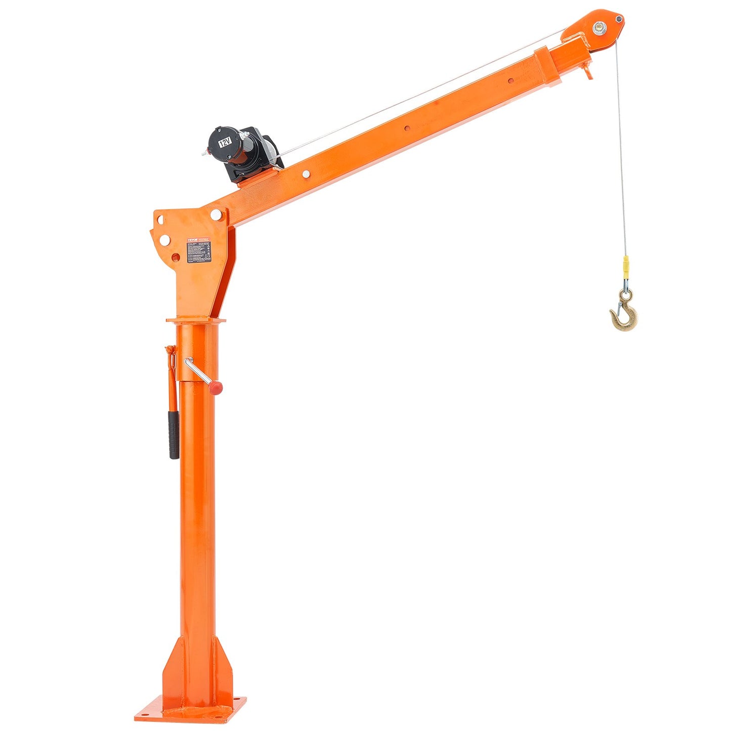 Electric pickup crane lifting crane 1100 lbs 360° swivel lift lift